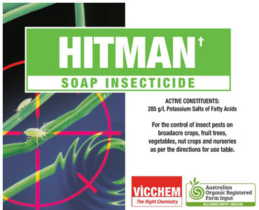 Safe, effective soap insecticide: Hitman